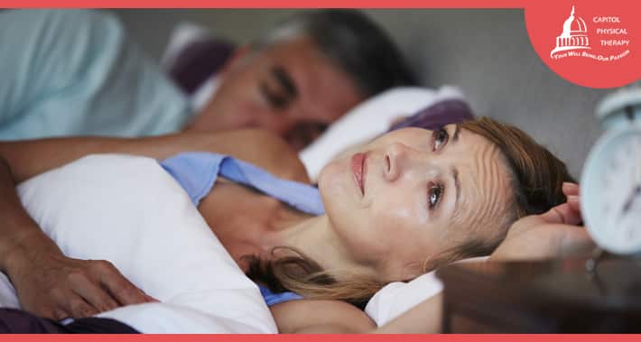 how physical therapy for menopausal women to help improve sleep | Capitol Physical Therapy | Washington DC Physical Therapists